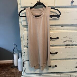 PELOTON light green Sleeveless Tank Top. Size medium.